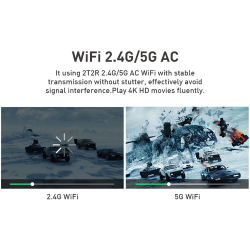 Tragbarer DLP FHD Mini-Projektor 4K mit WIFI Bluetooth für iPhone Android Handy - Bild 17 von 21