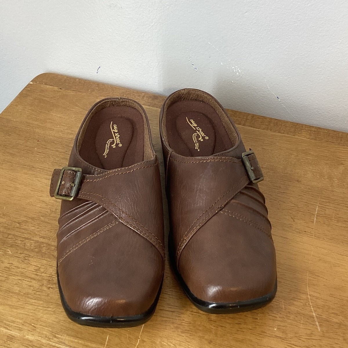 Easy Street Women Clogs Slip On Comfort Comfort Wave Mules Shoes