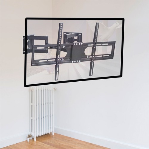 Ultra Strong Universal Wall Mount Corner TV Bracket for 32”-65” Flat TV Screens - Picture 6 of 12