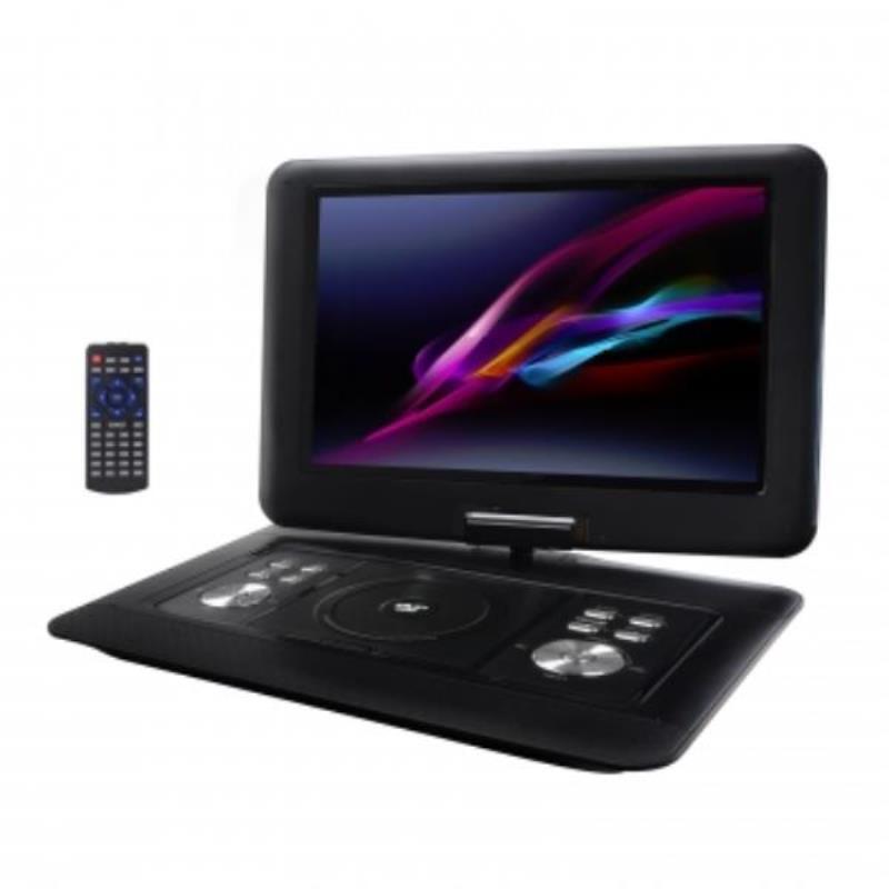 Trexonic 13.3 Inch Portable TV DVD Player with Color TFT LED Screen and