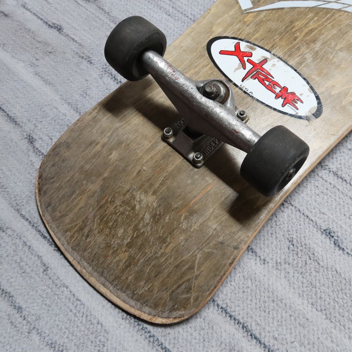 Vintage Independent Trucks & Big Wheels Complete Skateboard Skate