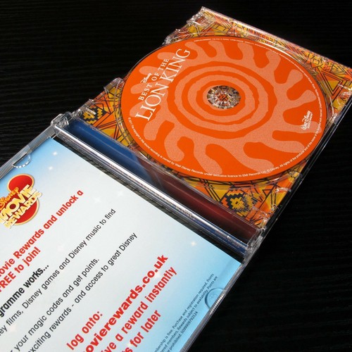 Best Of The Lion King Disney Soundtrack EU CD Mint #132-1 - Picture 3 of 4
