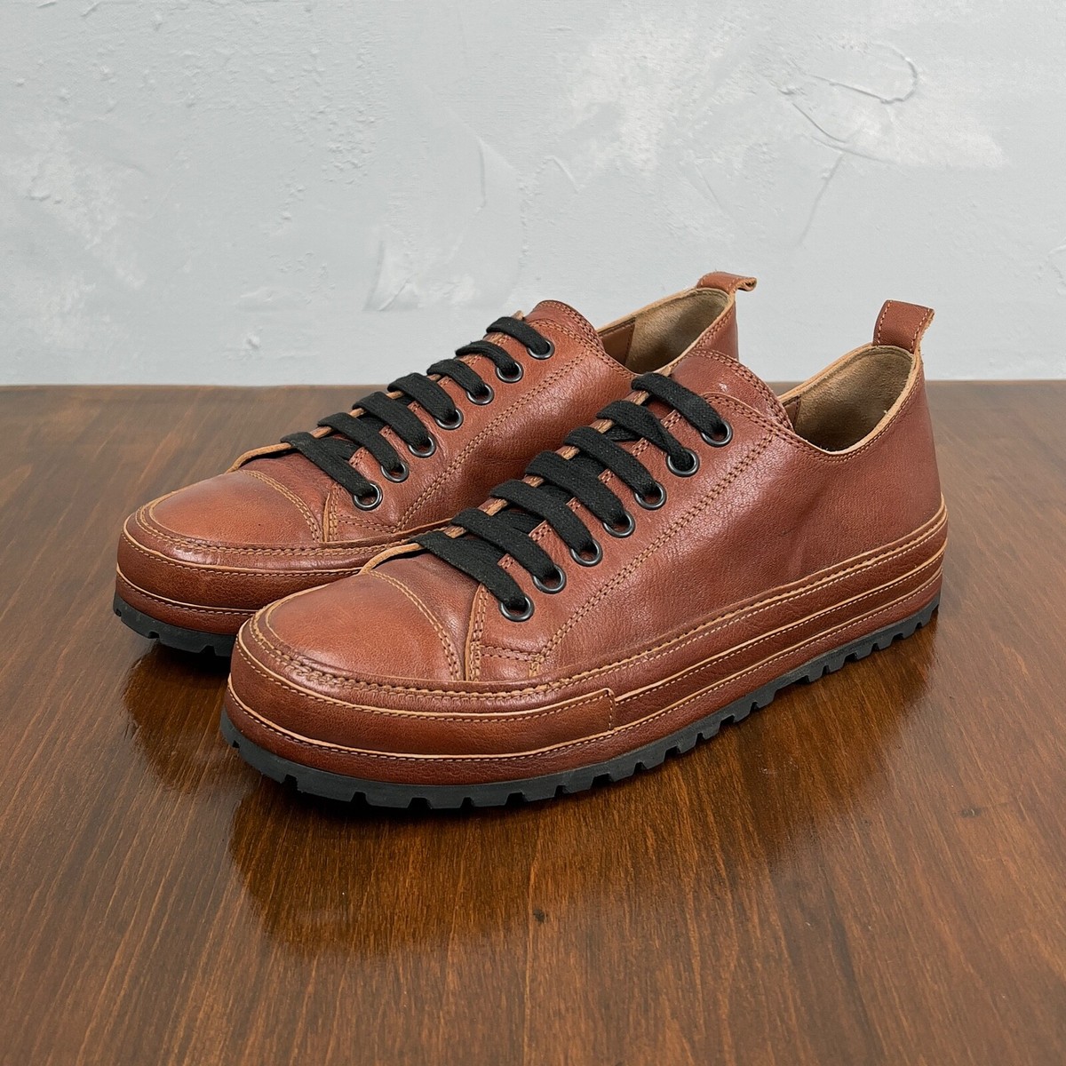ANN DEMEULEMEESTER Leather Trainers