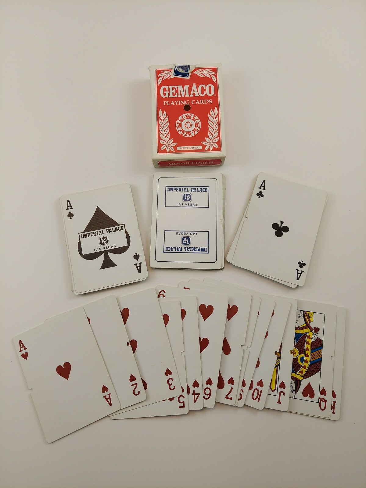 Casino Playing Cards Gemaco Large Imperial Palace Las Vegas Used | eBay