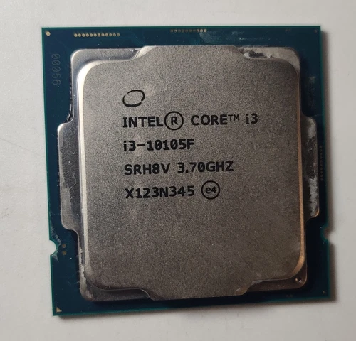 Intel (R) Core i3 -10105F, SRH8V, 3.70GHZ, X123N345 #638A