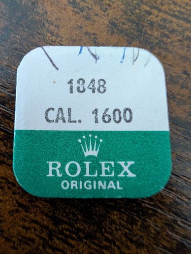 ROLEX- SPRING FOR CLICK -FACTORY SEALED-CAL 1600 PART 1848 - Picture 1 of 2