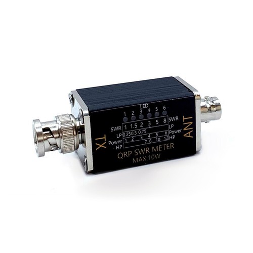 Miernik mocy SWR QRP 1-50MHz QRP SWR zestaw mierników 10W - Zdjęcie 2 z 5