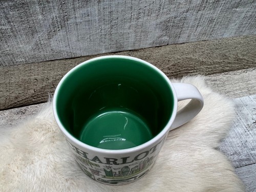 Starbucks Collector 2018 Mug "Been There Series" Charlotte NC Coffee Cup 14oz - Picture 2 of 7