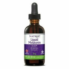 Natrol Liquid Melatonin - Berry 1 mg 2 fl oz Liq   9/24      B