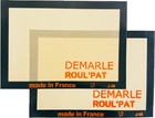 Set of 2 (11 1/2 x 16 1/2) Non-Stick Silicone Demarle Rectangle Roul'pat Mats