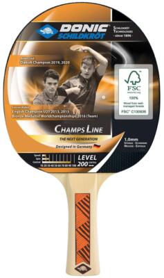 Donic Tischtennisschläger Champs Line 200 | Tischtennis TT Tabletennis Schläger