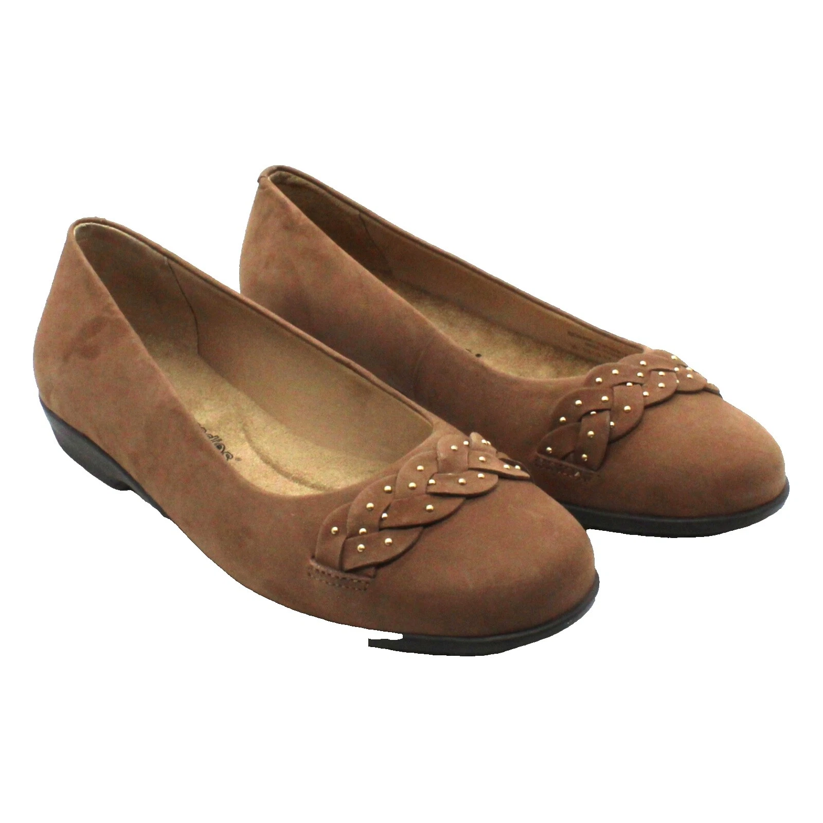 Cunas superiores de gamuza para caminar para mujer