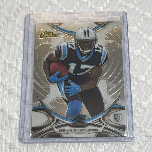 8 tarjetas 2015 Topps Finest DEVIN FUNCHESS #37 oro refractor radiocontrol/150 panteras - Imagen 7 de 11