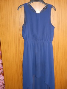new look dip hem dress