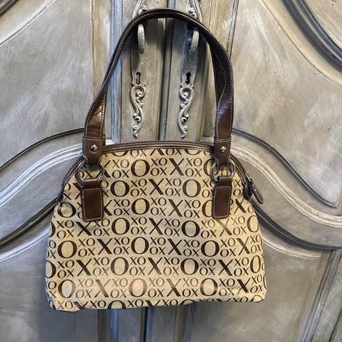 XOXO Geldbörse Handtasche braun hellbraun brandneu mit Etikett streichelnde Puppen orange Innenraum - Bild 7 von 8