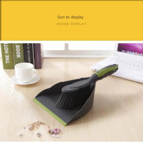 Plastic Sweep Desk Broom Dustpan and Brush Set Home School Office Clean Tool - Picture 6 of 12