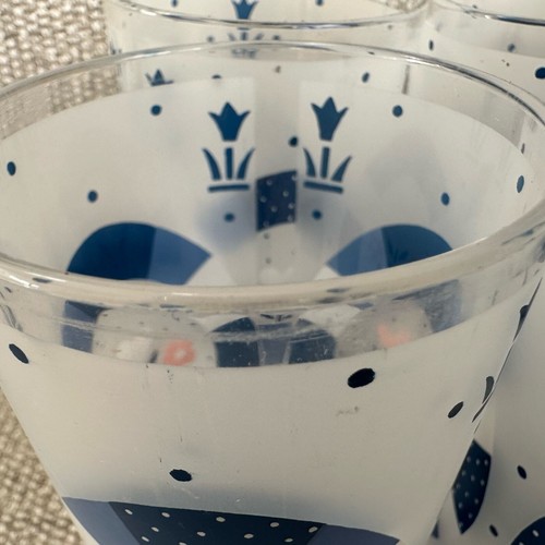 Neu im Karton Stotter Vintage 6er Set Blumen Kunststoff Gläser Hochkugel Becher - Bild 10 von 13