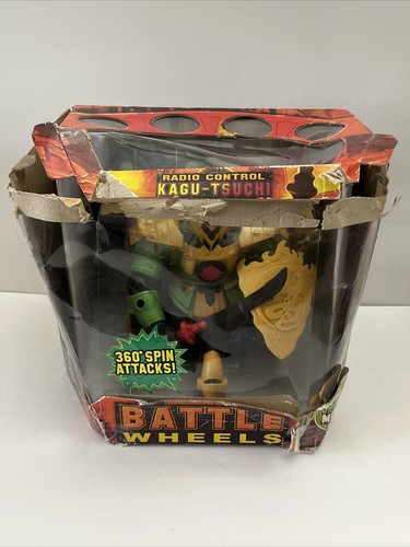JOHNNY LIGHTNING BATTLE WHEELS RADIO CONTROL Yellow, Green KAGU-TSUCHI - Picture 14 of 14