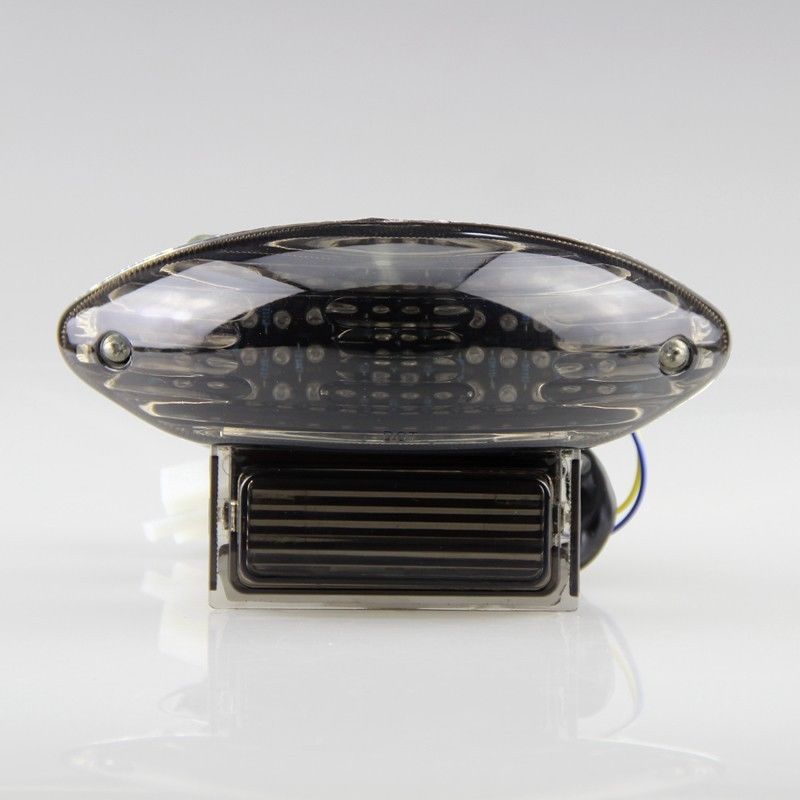 Phare Avant LED Avec Clignotants Intégrés Pour Suzuki GSXF 750 (1998-2003) - Fumé - Marque SMB MOTO PARTS - Neuf