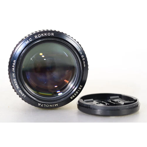 Minolta MC 1.7/85 Telephoto Lens - Portrait Lens - 85mm F/1.7 Tele Lens