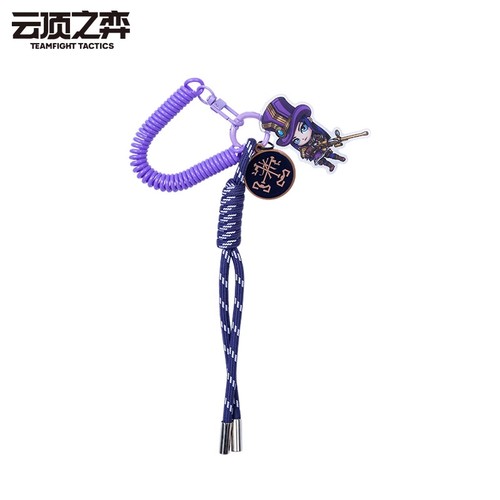League Of Legends Teamfight Tactics Caitlyn Kiramman Irelia Vi Keychain Pendant - Picture 4 of 15
