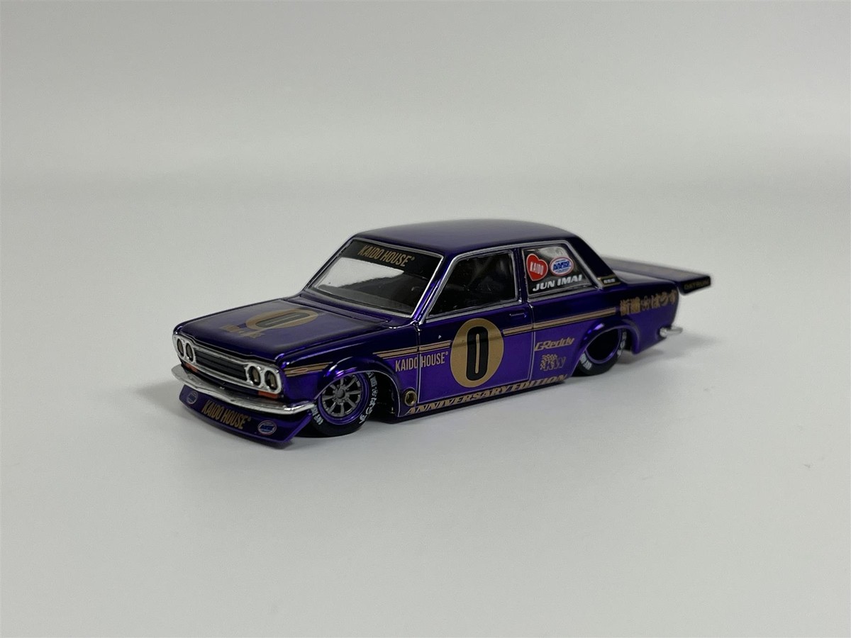 MINI GT 1/64 ダットサン 510 KAIDO HOUSE Amazon.com: Mini GT x Kaido House 1:64 Datsun 510 Pro Street