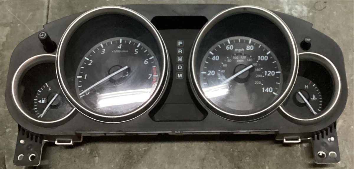 09-14 MAZDA CX-9 INSTRUMENT CLUSTER SPEEDOMETER MPH TACH ODOMETER