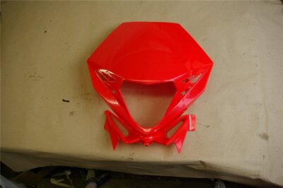 Beta Verkleidung RR Xtrainer Lampenmaske rot Scheinwerferverkleidung 12-19 02043