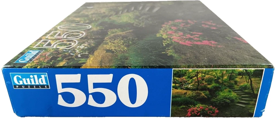 NEW Japanese Garden Portland Oregon 550 Piece Jigsaw Puzzle by Guild - Image 2 of 3
