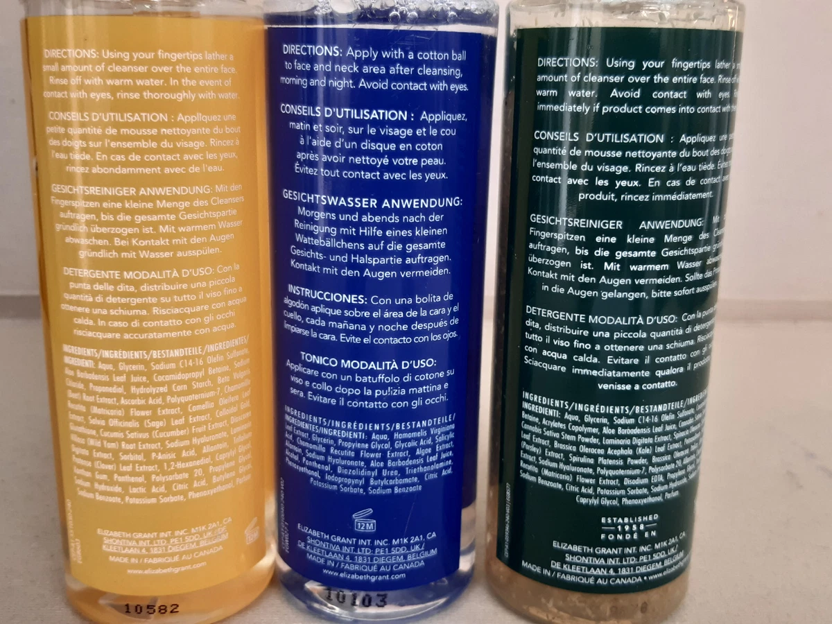 Elizabeth Grant - 100 % Torricelumn Set - 3 x 240 ml - #41