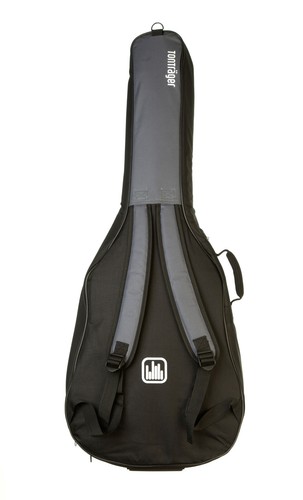 Funda para 4/4 Guitarra Western, 10MM Acolchado, Gris-Negro - Imagen 4 de 4