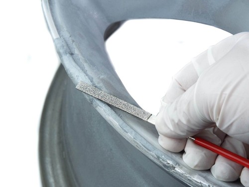 E-Tech SILVER Alloy Wheel Spray Paint + Repair Filler Putty Refurbishment+CP - Picture 9 of 14