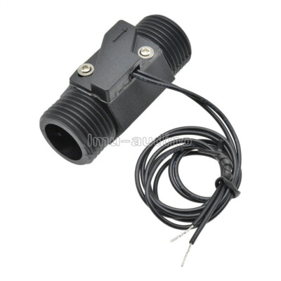 22mm Plastic Vertical Horizontal Magnetic Water Flow Switch w/Sensor AC 220V 3A