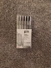 Uni Pin Fineliner Drawing Pen, 6pk