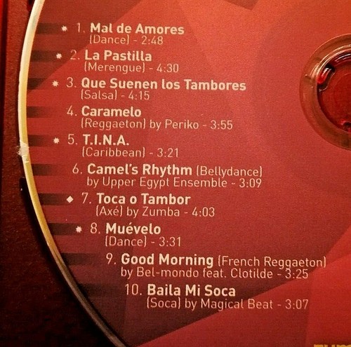 Zin Mega Mix 46 Motivational Fitness Music High Cardio Authentic Reference CD - Bild 2 von 3