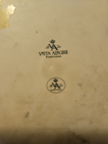 Vista Alegre Portugal "Lisboa" Porcelain Plaque - Picture 3 of 5
