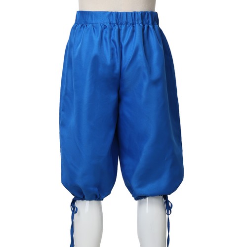 Medieval Knee Pants Renaissance Men Breeches Tudor Period Men Knee High Pants - Picture 20 of 48