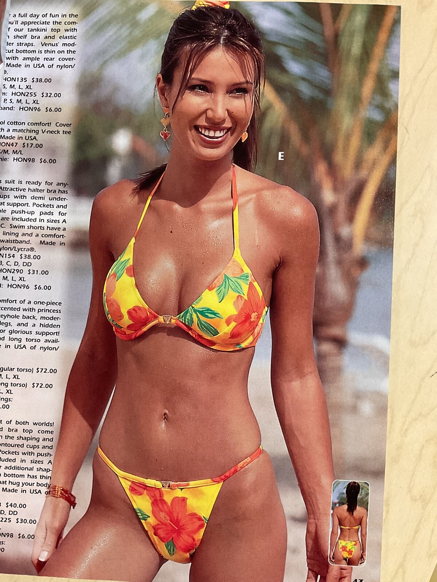 Basket Venus Swimsuit Bottoms Louis Feraud Rouched High Brief