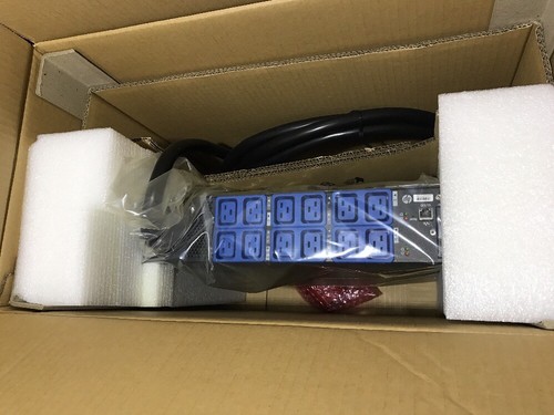 New HP Intelligent PDU, 415V, 24A, 12 OTL, 3PH, NA, JPN, Part # 658951-001 - 第 1/7 張圖片