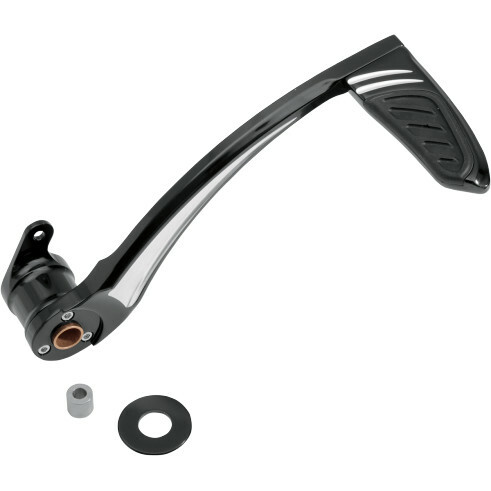 Performance Machine Contrast Cut Contour Rear Brake Lever '97-'07 Harley F Black - Picture 1 of 2