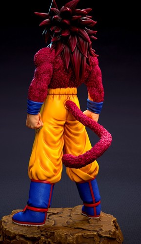 GOKU SSJ4 DAIMA DRAGON BALL FIGURE RESIN SCALE 1:6, PINTADA MANO, SERIAL NUMBER - Imagen 4 de 6