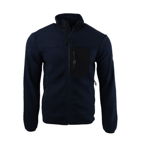 Giacca Uomo Indicode Pile Sherpa Antipillola Spazzola Resistente Lavoro Outdoor 13-15 - Foto 4 di 21
