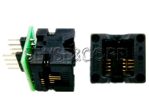 SOIC8 SOP8 to DIP8 EZ Socket Adapter Programmer Module Converter 150mil NEW- - Picture 1 of 8