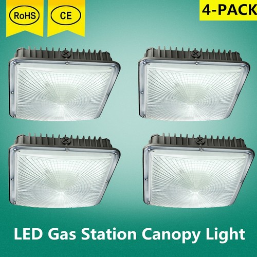 4Pack 70W LED Canopy Light Outdoor Led Gas Station Carport Light Waterproof IP65 - Picture 2 of 2