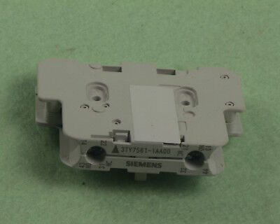 2PCS New Siemens 3TY7561-1AA00 3TY75611AA00 Auxiliary Contact Switch In Box