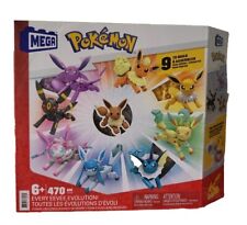 Mega Construx Pokemon Every Eevee Evolution Building Set