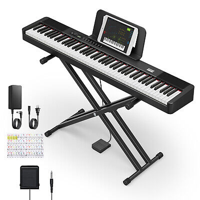 Donner DEP-20 88-Key Fully-Weighted Digital Piano with Donner DEP-20 88-Key Fully-Weighted Digital Piano with
