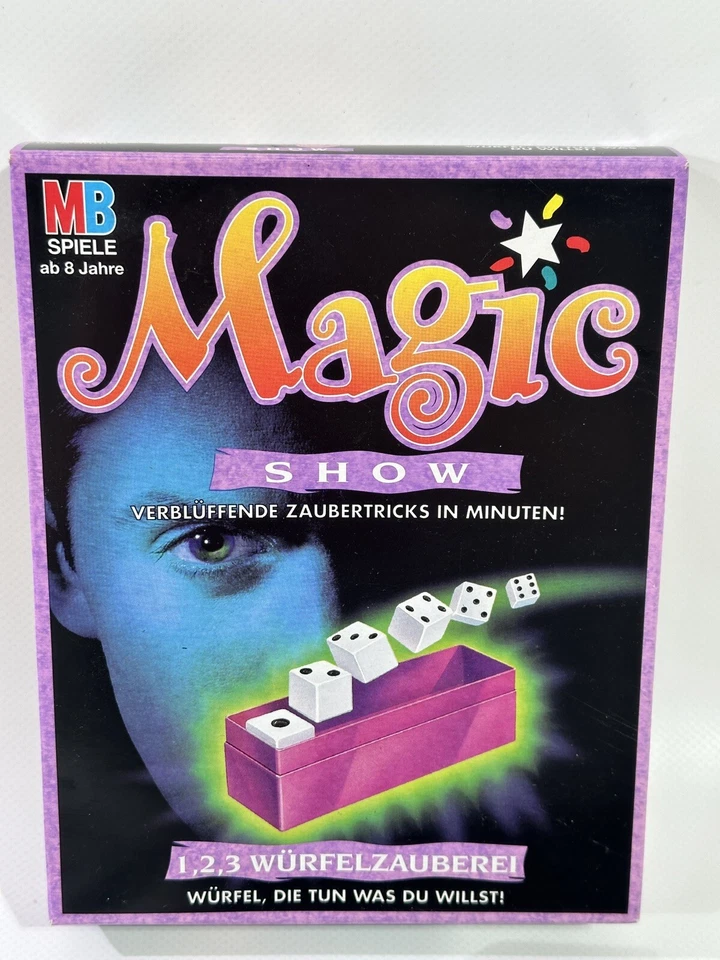 MB Spiele | Magic Show - 1,2,3 Würfelzauberei Zaubertrick Unvollständig HL11 - Bild 2 von 2