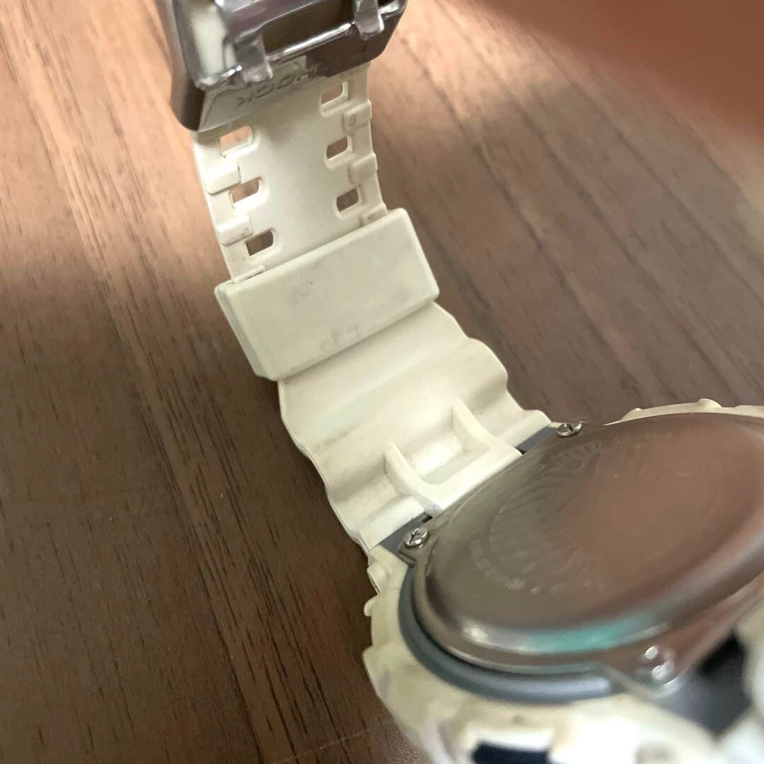 A BATHING APE (BAPE) G SHOCK A BATHING APE BAPE GD 100 bianco raro con scatola