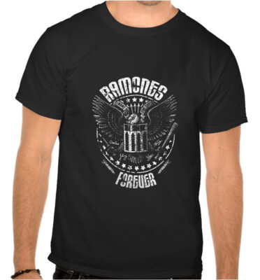 Ramones Logo Rock Music Logo schwarz T-Shirt -1081